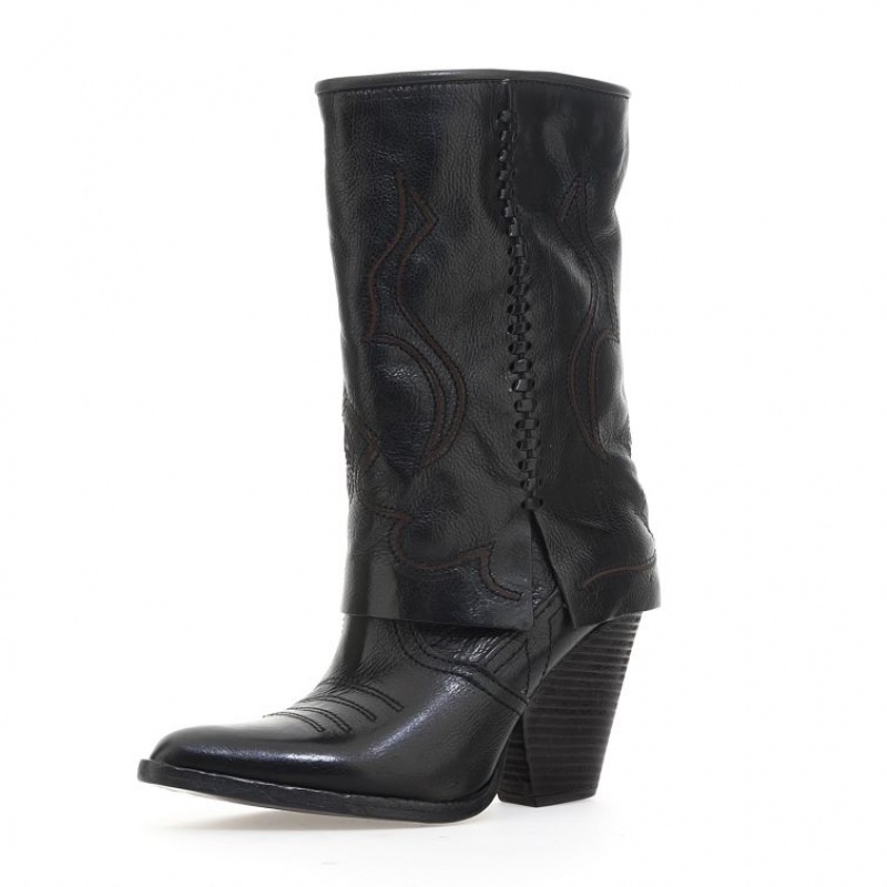 A.S.98 Briony Ankle boots Ženske Crne | SRB-132HOYWQC