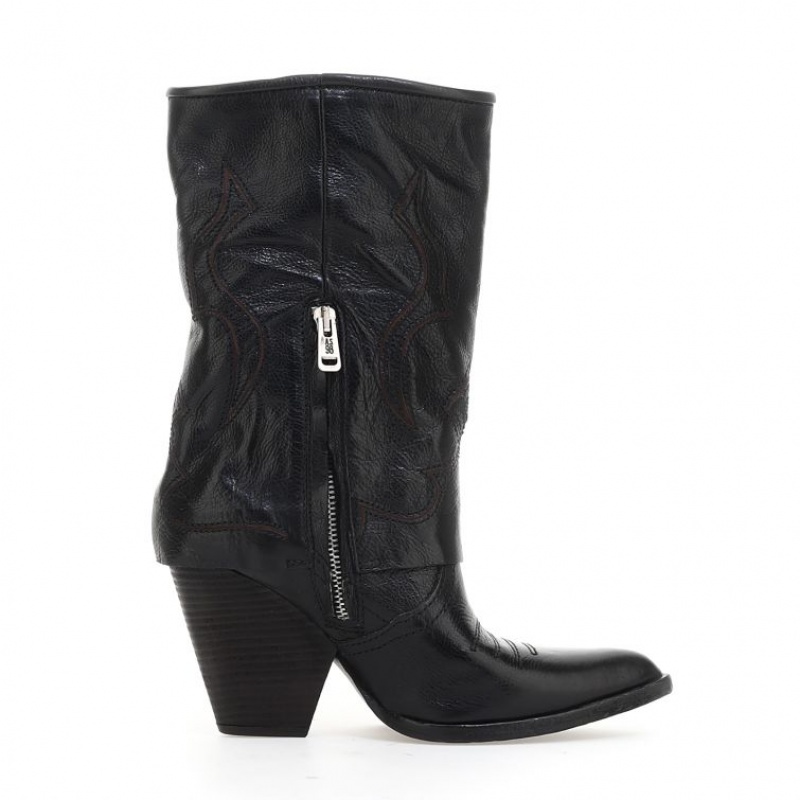 A.S.98 Briony Ankle boots Ženske Crne | SRB-132HOYWQC