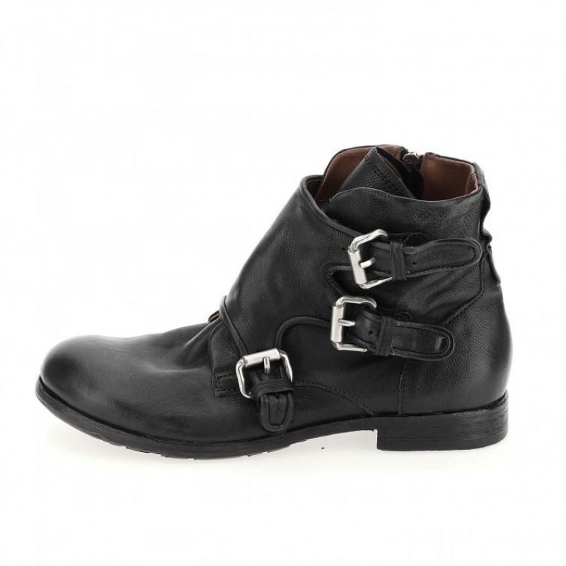 A.S.98 Clash 401202 Ankle boots Muške Crne | SRB-189MLRUZN