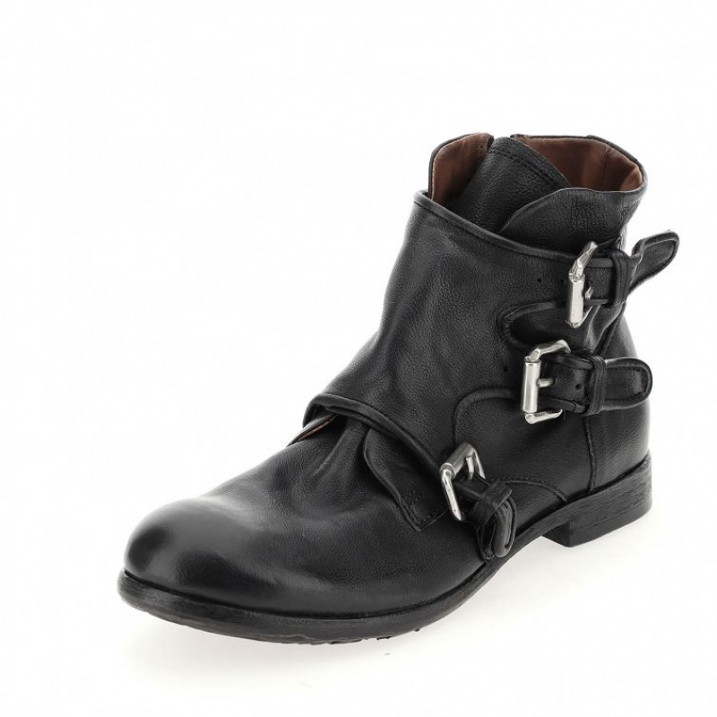 A.S.98 Clash 401202 Ankle boots Muške Crne | SRB-189MLRUZN