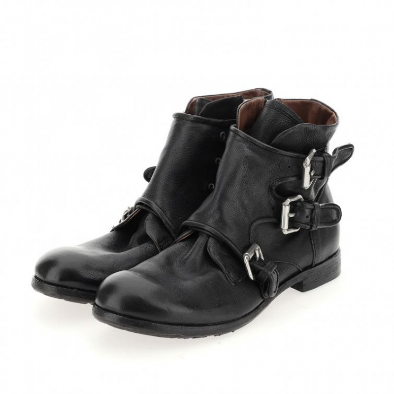 A.S.98 Clash 401202 Ankle boots Muške Crne | SRB-189MLRUZN