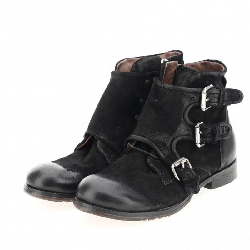 A.S.98 Clash 401202 Ankle boots Muške Crne | SRB-418DMZWIG