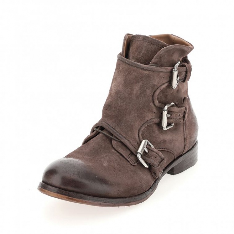 A.S.98 Clash 401202 Ankle boots Muške Čokoladne | SRB-023ZEUGYO