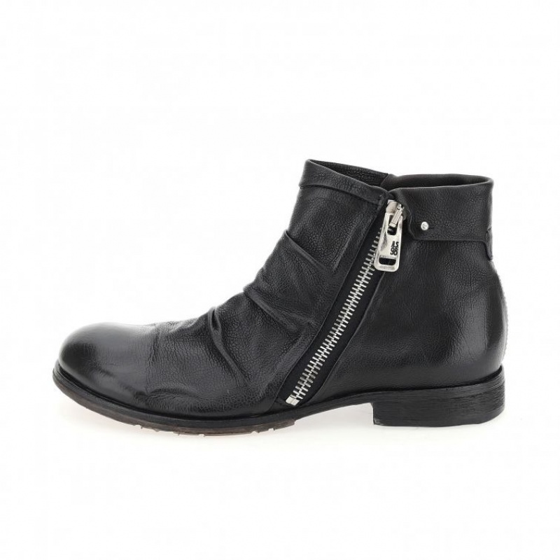 A.S.98 Clash 401216 Ankle boots Muške Crne | SRB-438RCHLUJ