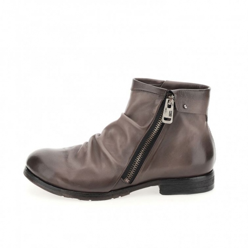 A.S.98 Clash 401216 Ankle boots Muške Sive | SRB-701JUPBDG