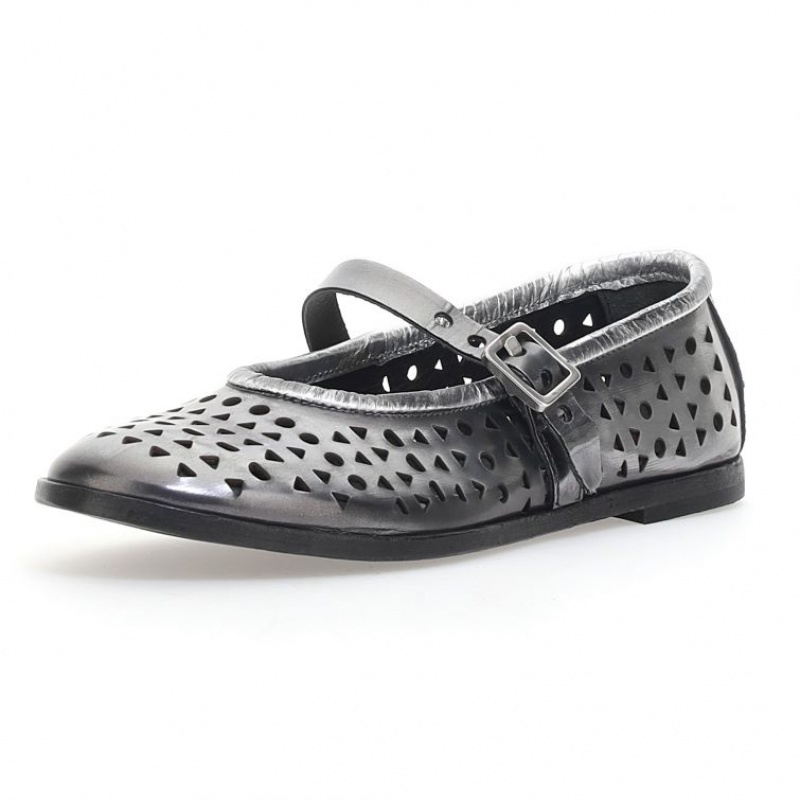 A.S.98 Jacaline flat shoes Ženske Titanium | SRB-487RDHPGO