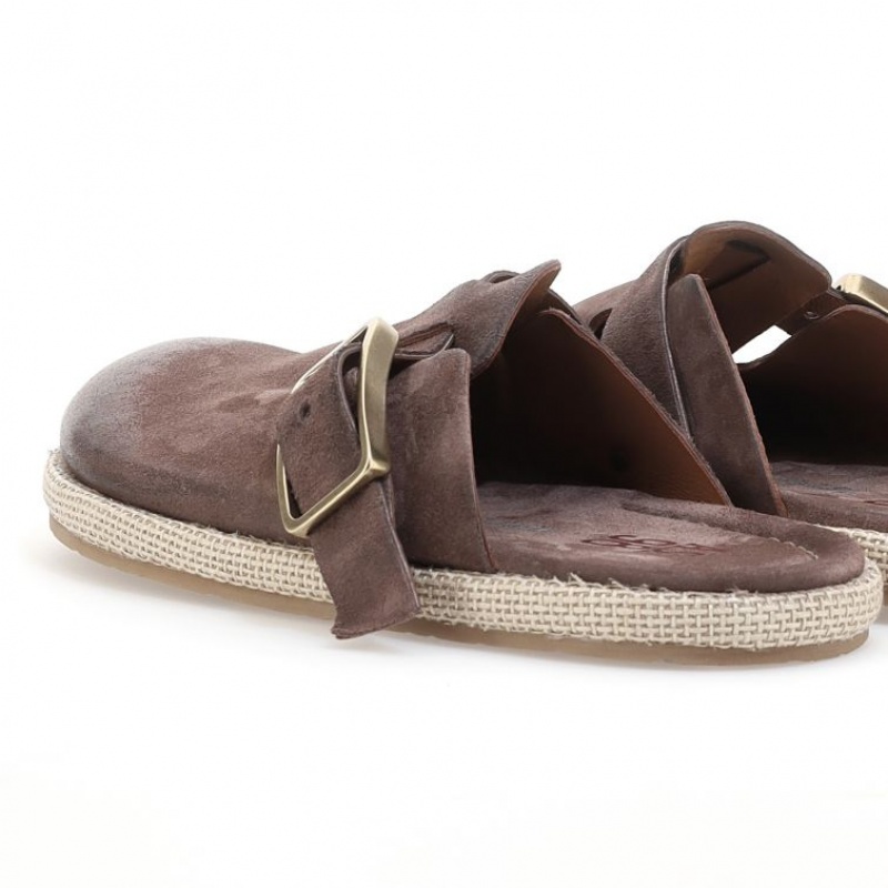 A.S.98 Mules Mike flat shoes Muške Smeđe | SRB-809MPCIKT