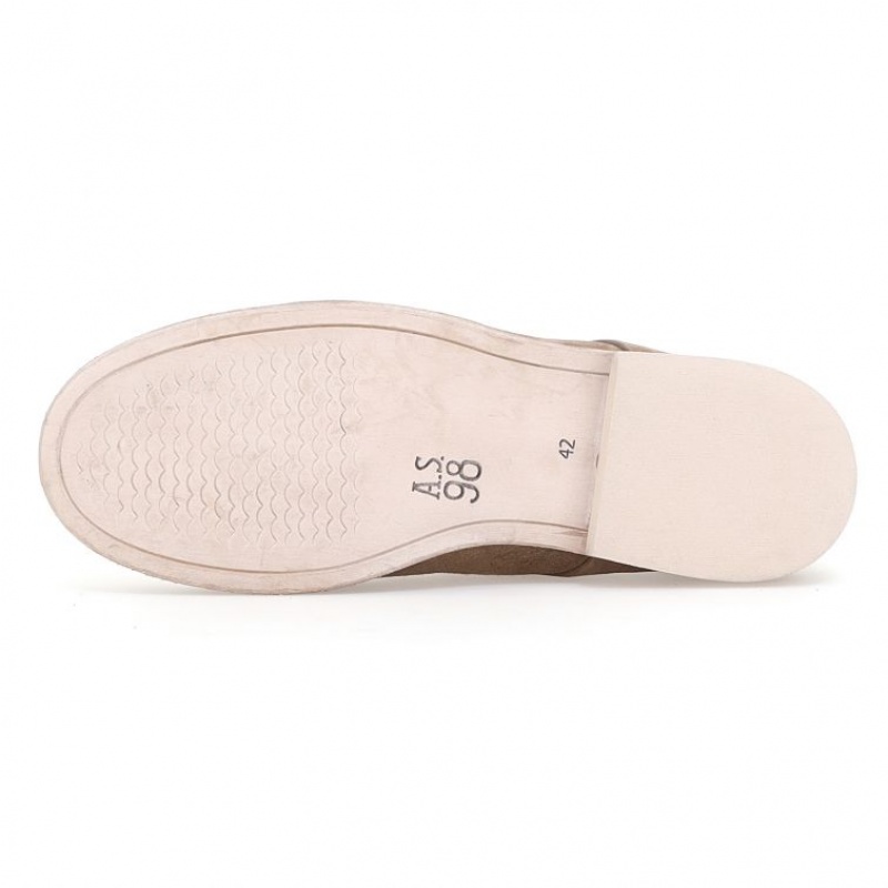 A.S.98 Oberon flat shoes Muške Svijetlo Smeđe | SRB-142VFOGMP