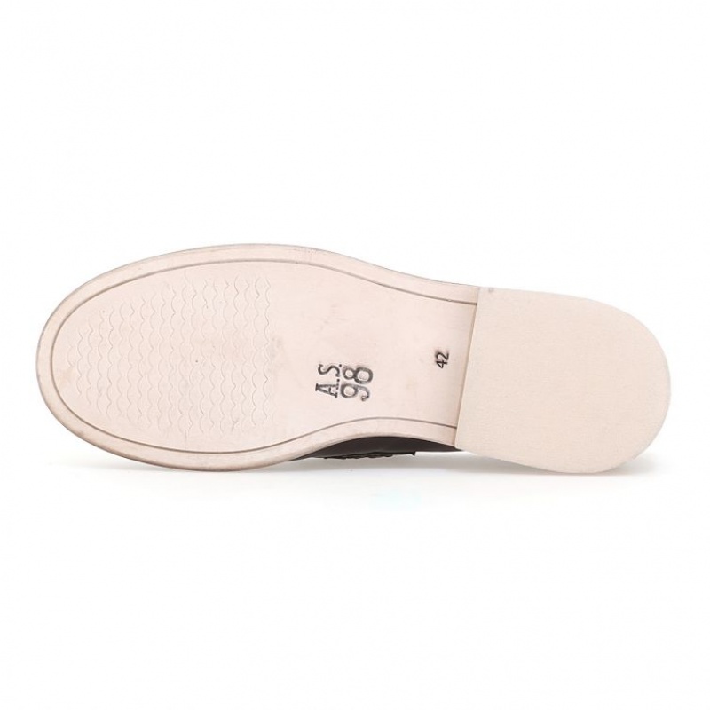 A.S.98 Ogden flat shoes Muške Čokoladne | SRB-271OFNGQB