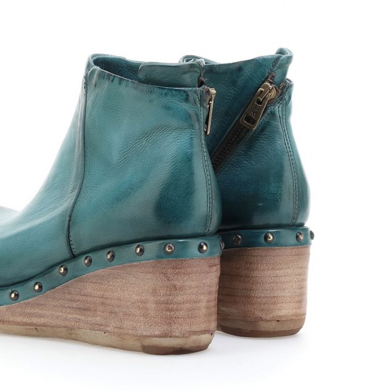 A.S.98 Pancras Ankle boots Ženske Zelene | SRB-490VWBGCK