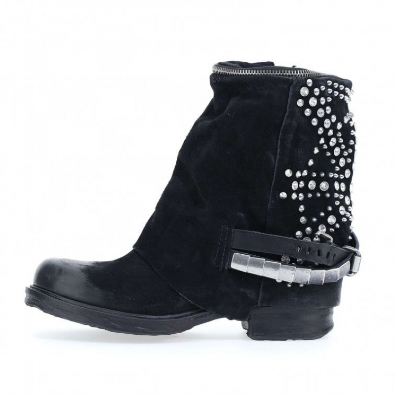 A.S.98 Saint-Shine Ankle boots Ženske Crne | SRB-537CQXOIP