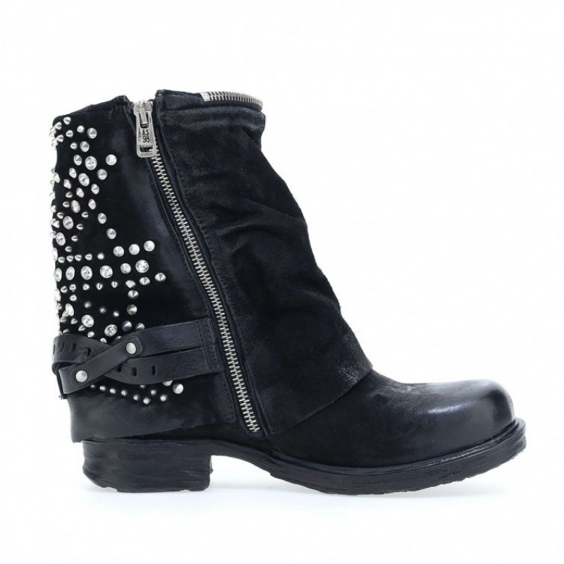 A.S.98 Saint-Shine Ankle boots Ženske Crne | SRB-537CQXOIP