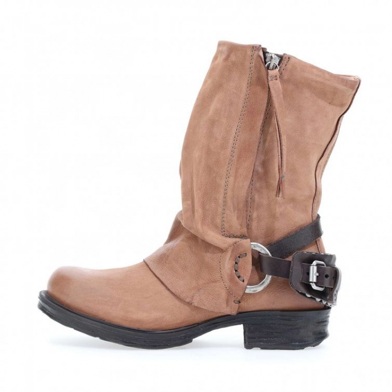 A.S.98 Saintec 259214 Ankle boots Ženske Kaki Boja | SRB-943YQLAZG