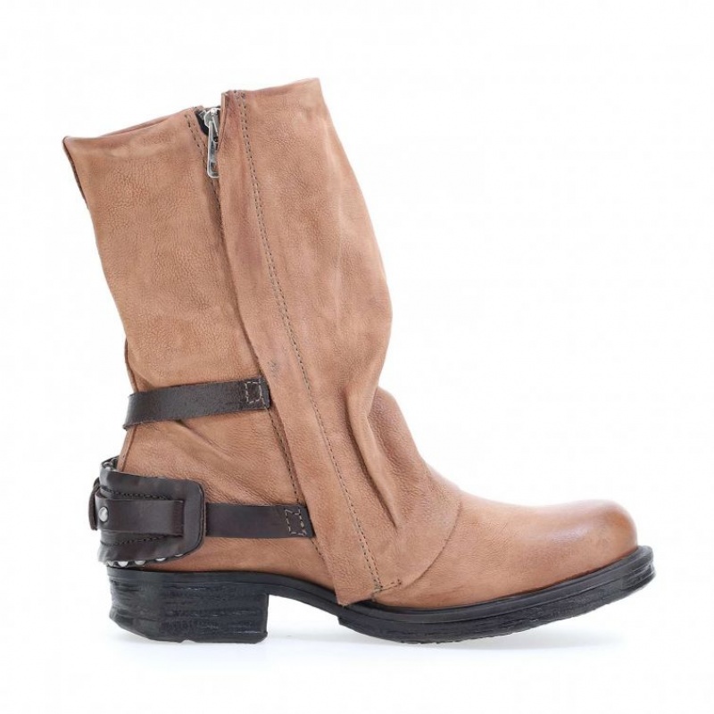 A.S.98 Saintec 259214 Ankle boots Ženske Kaki Boja | SRB-943YQLAZG