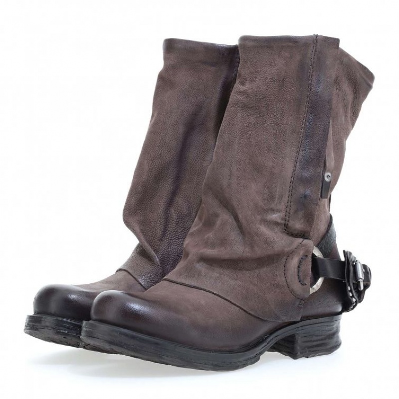 A.S.98 Saintec 259214 Ankle boots Ženske Čokoladne | SRB-173MBGZLO