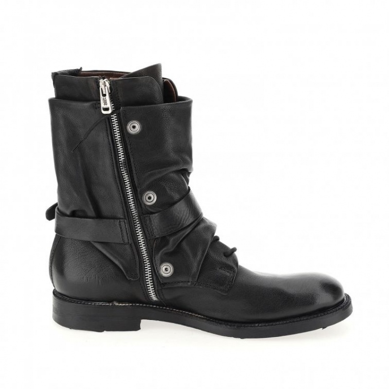 A.S.98 Samurai 347226 Ankle boots Muške Crne | SRB-263KVWRSX