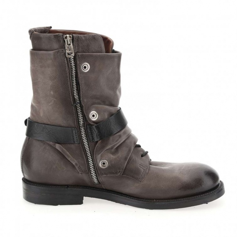 A.S.98 Samurai 347226 Ankle boots Muške Sive | SRB-702KEQJBM