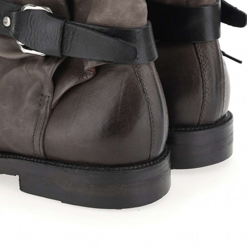 A.S.98 Samurai 347226 Ankle boots Muške Sive | SRB-702KEQJBM