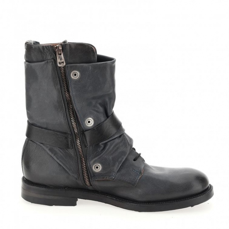 A.S.98 Samurai 347226 Ankle boots Muške Tamnoplave | SRB-054RXYEAU