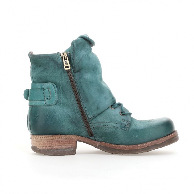 A.S.98 Shanice Ankle boots Ženske Zelene | SRB-875JDVWSH