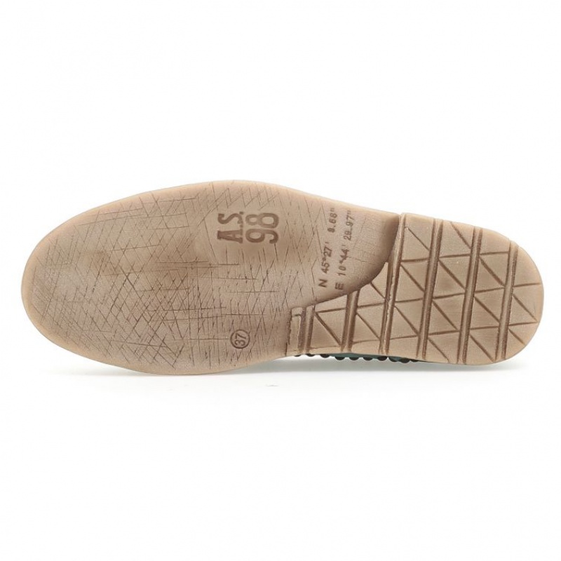 A.S.98 Tami flat shoes Ženske Zelene | SRB-396PQMKTR