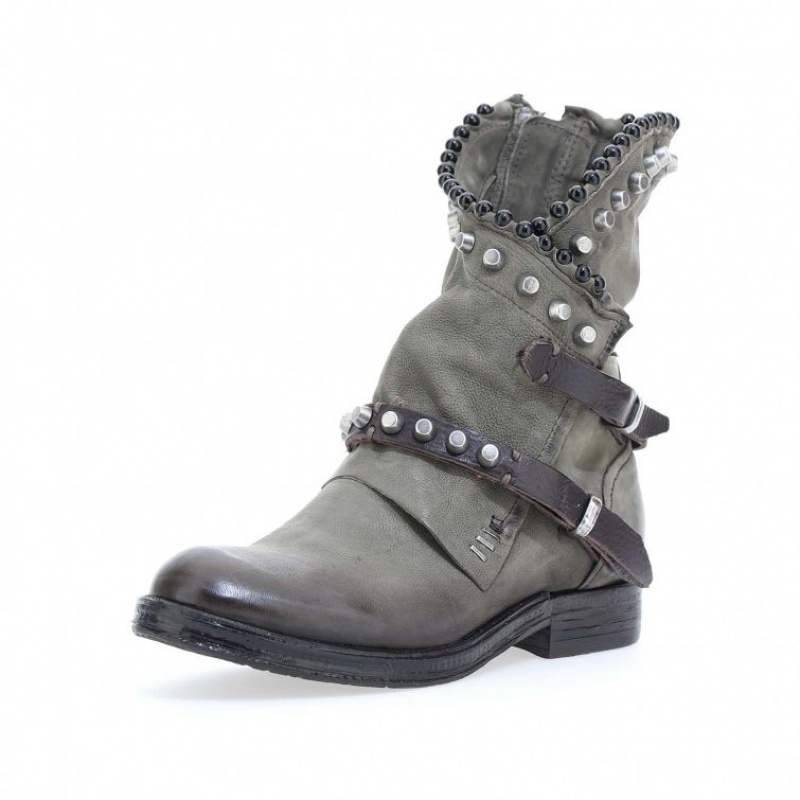 A.S.98 Verti 207239 Ankle boots Ženske Zelene | SRB-401CLYEZB