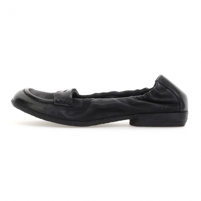 A.S.98 Zavia flat shoes Ženske Crne | SRB-549WHBFQC