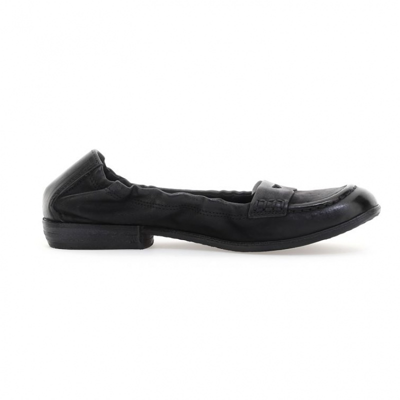 A.S.98 Zavia flat shoes Ženske Crne | SRB-549WHBFQC