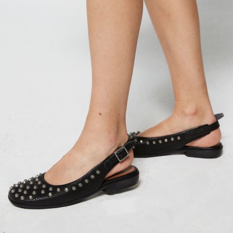 A.S.98 Zola flat shoes Ženske Crne | SRB-031CZSOFG